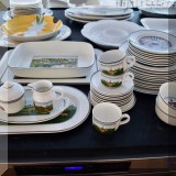 P12. Villeroy & Boch “Design Naif” china set. 